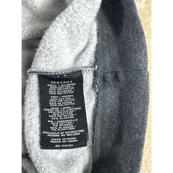 RealTree Hoodie Grey Deer Horns Camo No Size Long Sleeve Casual Pullover Hunting - Picture 8 of 8